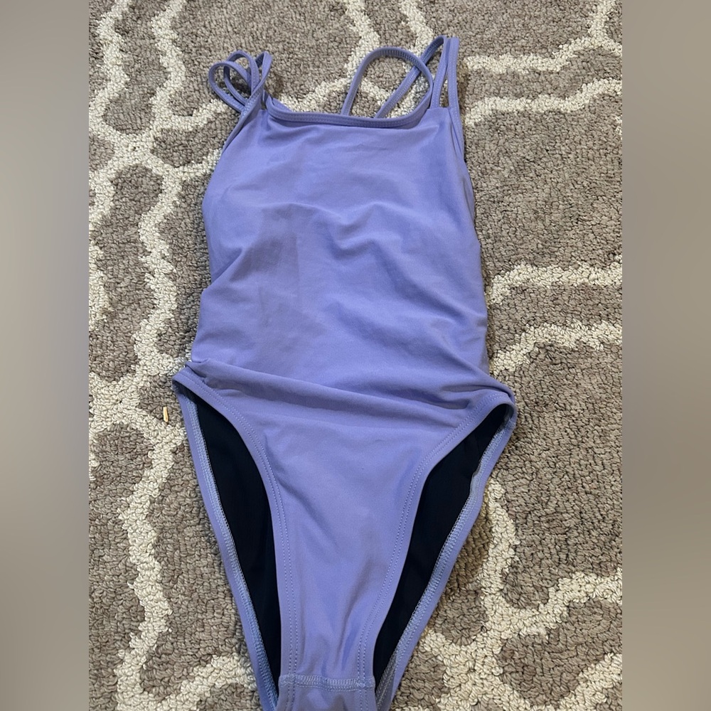 Jolyn Ryker Swimsuit Lavender One-Piece